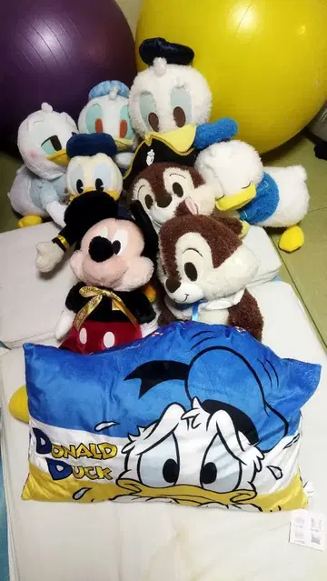 도널드 덕 미키 봉제 인형 세트