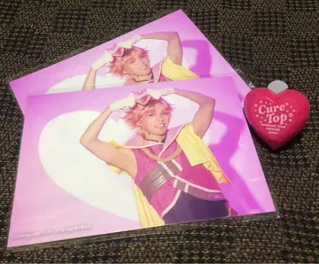 보쿠프리 큐어탑 호시카와 라쿠 타무라 쇼고 브로마이드 링라이트 특전