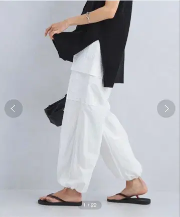 새상품! 그린 라벨 카고 팬츠