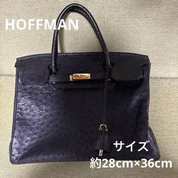 [ 빠른 발송 ] 고급 가죽 HOFFMAN 호프만 핸드백
