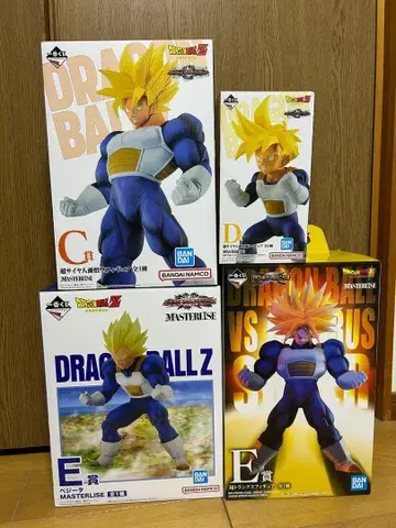 드래곤볼 피규어 제일복권 손오공 베지터 손오반 트렁크 전투복