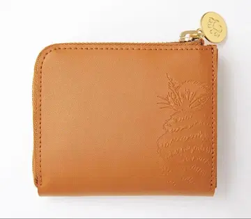 [ 새상품 ] 다얀 브라운 천연 가죽 접이식 지갑