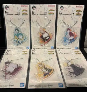 나의 히어로 아카데미아 더 향해 I상 아크릴 키링 6개 세트