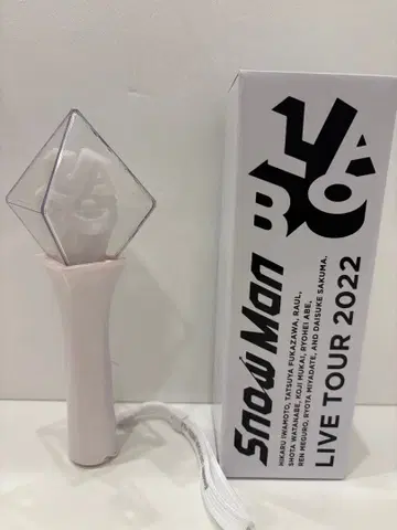 새상품 SnowMan 2022 LABO 응원봉 스노라보