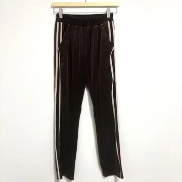 트랙 팬츠 (M) 벨로아 벨벳 조거 팬츠 맨투맨
