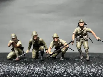 1/35 일본 육군 보병 세트 페인팅 완료품 타미야
