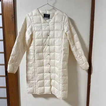 TAION 아이보리 이너 다운 자켓 L