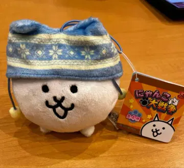 냥코 대전쟁 남코 윈터스타일 고양이 마스코트 키링