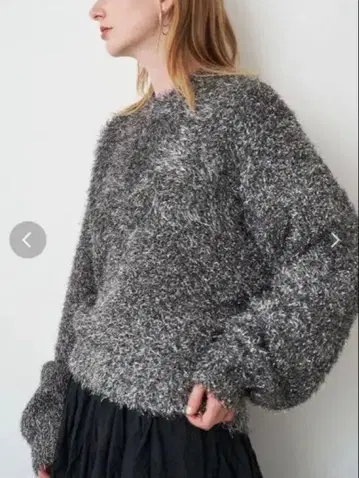 ELENDEEK 필름 라메 니트 새상품급