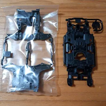 MS 섀시 경량 폴리카 강화 블랙 미사용