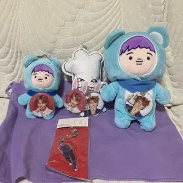BTS RM 봉제 인형 키링 세트