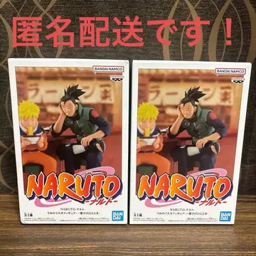 NARUTO 나루토 피규어 이치라쿠에서의 한때 우미노 이루카 2개 세트