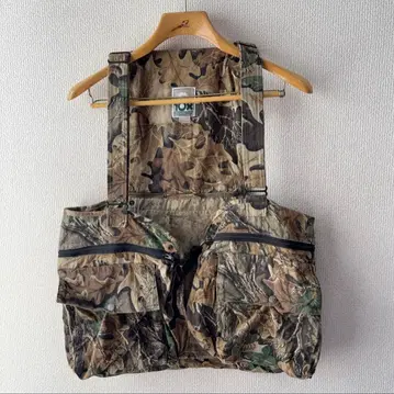 90s USA제 10x 리얼 트리 카모플라쥬 헌팅 베스트