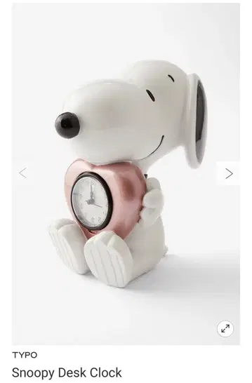 PEANUTS 스누피 데스크 시계