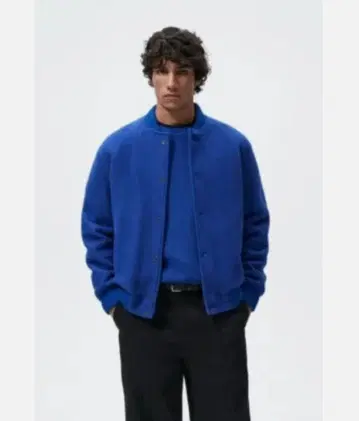 ZARA 봄버 자켓 바시티 자켓