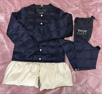 taionextra 타이온 아우터 이너다운 페플럼