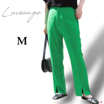 인기 새상품급 라비앙제 센터 슬릿 하이웨스트 M 모드 그린