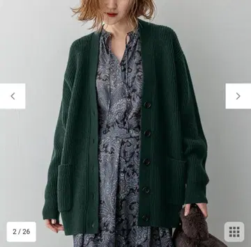 23구 [세탁 가능] 캐시미어 블렌드 니트 가디건