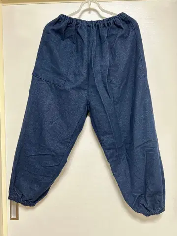 나카가와 마사시치 상점 따뜻한 몸빼 팬츠 네이비