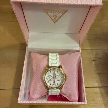 GUESS 손목시계 여성용 화이트