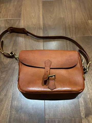 vasco 엽서 숄더백 가죽