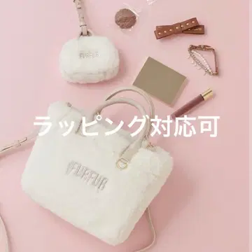 furfur 에코 퍼 토트백 아이보리