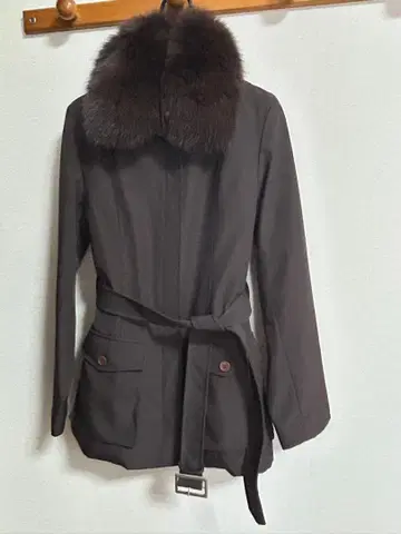 루이 샨탄 트렌치코트 (퍼 포함 라이너 탈부착 가능)