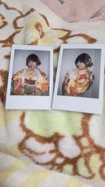 아사히나 마도카 런 폴라로이드 2장 세트