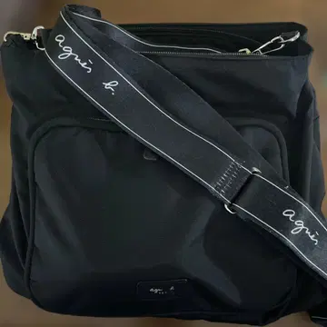 agnis b. 블랙 숄더백