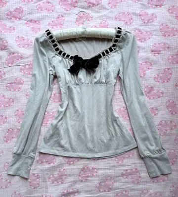 LEST ROSE 레이스업 리본 발레코어 히메로리 고스로리 고딕