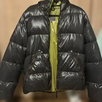 DEVICA 다운 자켓 블랙/올리브 L