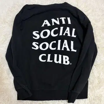 ANTI SOCIAL SOCIAL CLUB 후드티 블랙