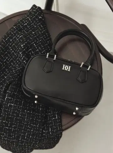 Darich DD 로고 가죽 핸드백