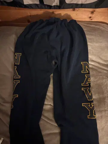US Navy 스웨트 팬츠 L 사이즈 네이비