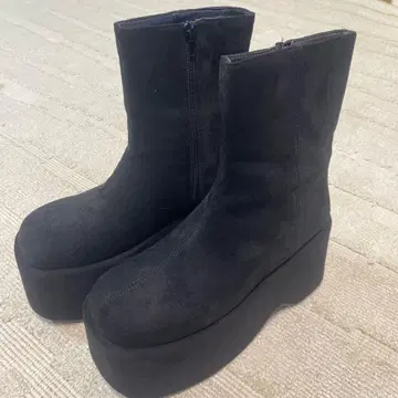 블랙스 에이드 통굽 숏부츠