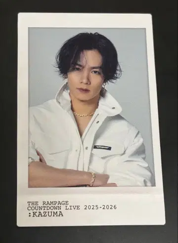 THE RAMPAGE 카와무라 카즈마 스티커 카드 노멀