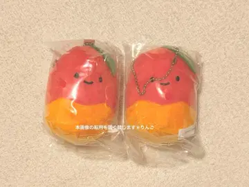 닛코리노 후르츠 봉제 인형 3 망고 2개 세트