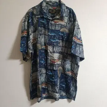 HAWAIIAN SILK 하와이안 셔츠 L