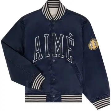 에임 레온 도르 리버서블 바시티 자켓 L 네이비