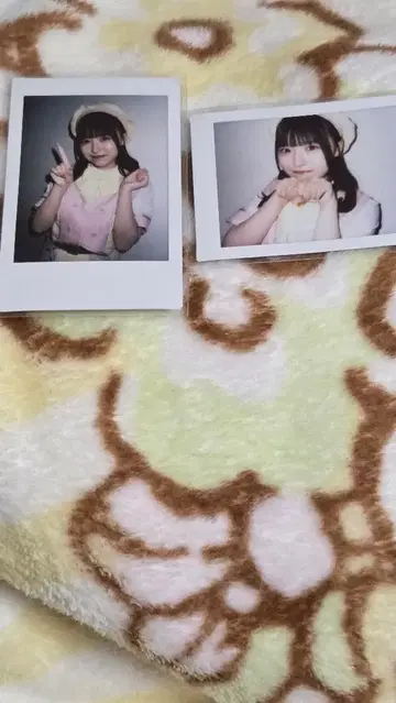 아사히나 마도카 런 폴라로이드 2장 세트