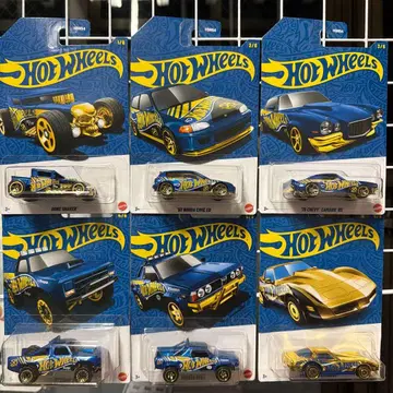 Hot Wheels 6대 세트 체이스 포함
