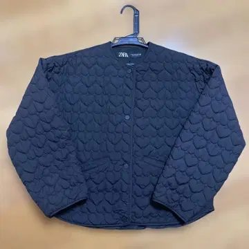 ZARA 블랙 퀼팅 자켓 XS