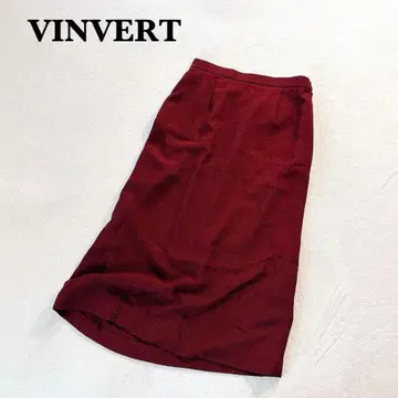 반베르 롱 스커트 I라인 스커트 11AR 보르도 삼양상회