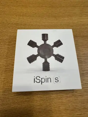 iSpin s 육각형 완구 블랙 레드