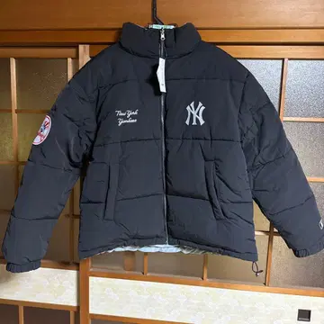 MLB 2WAY 리버서블 오버 사이즈 스탠드 패딩 자켓