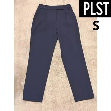 PLST 테이퍼드 팬츠 슬랙스 네이비 S