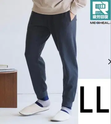 메디힐(R) 룸 스웨트 팬츠 네이비 LL