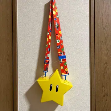 슈퍼 마리오 별 모양 숄더백