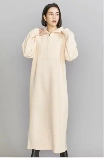 BEAUTY&YOUTH BY 더블 페이스 스키퍼 맥시 원피스