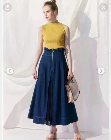 머큐리 듀오 데님 스커트